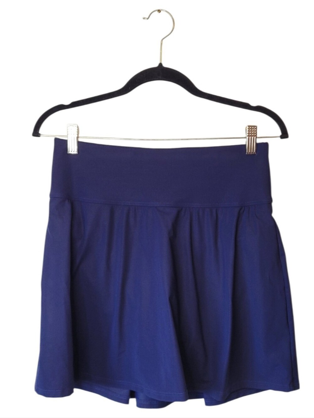 L.L. Bean Women's Swim Skater Skirt in Deep Navy Size 12